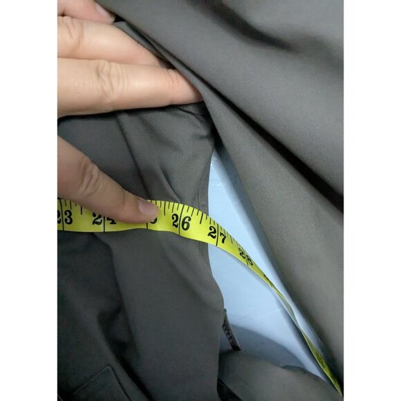 London Fog Men's Grey Trench Coat 46 Reg Lined double breasted - Picture 9 of 16